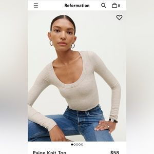 Reformation long sleeve